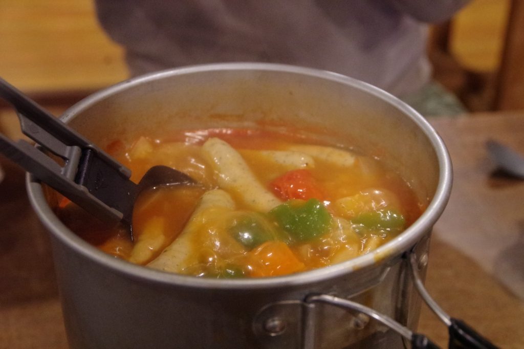 トマト味噌鍋